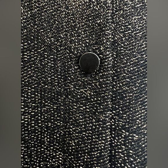 NYE Esqualo Gold / Black Button down Black with metallic gold Size XS Women NWT - Picture 12 of 16
